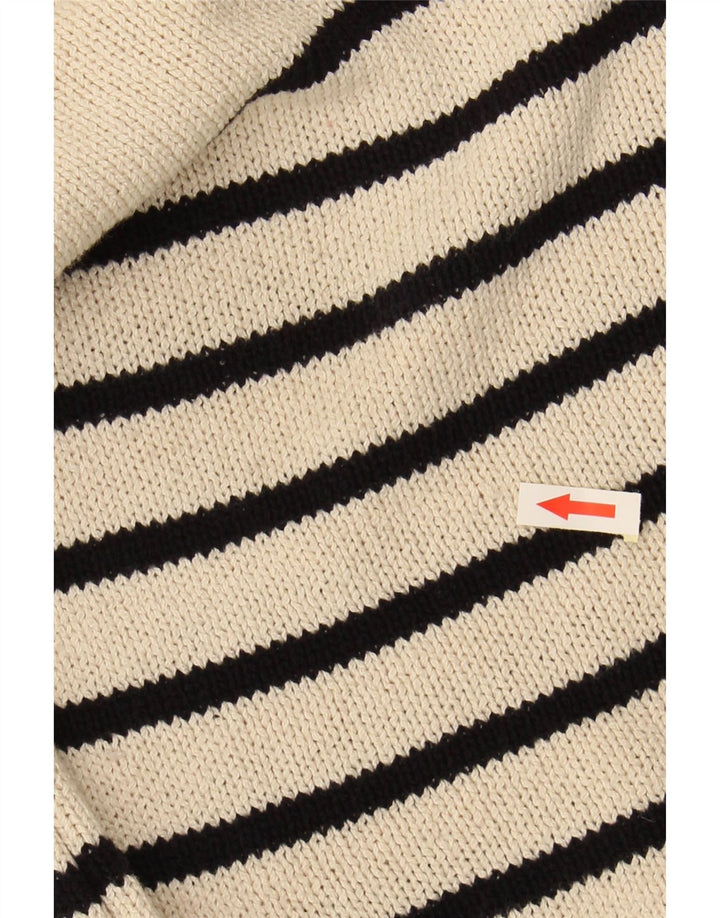 HOBBS Pulover supradimensionat pentru femei cu decolteu triplu UK 6 XS cu dungi albe