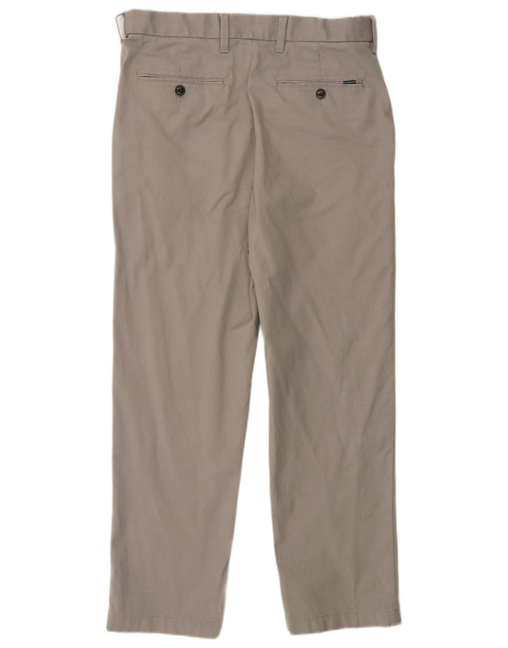Marks & Spencer Pantaloni drepți pentru bărbați L32 L28 bumbac gri