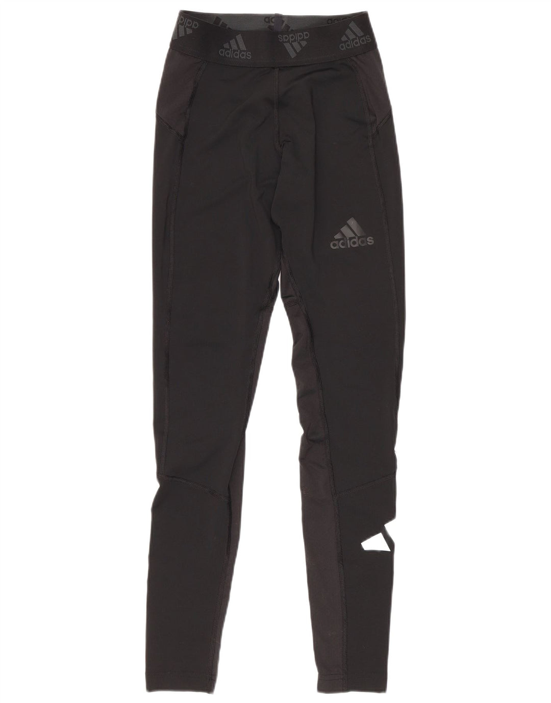 Leggings cu grafic pentru femei Adidas UK 10 Poliester negru mic
