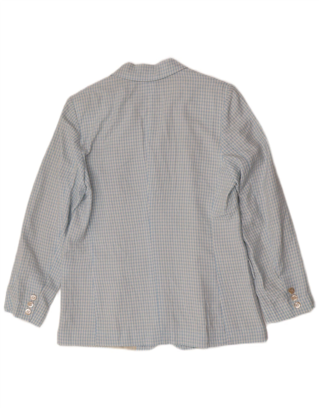 Set de 2 bucăți pentru femei Vintage cu 3 nasturi IT 46 Viscoză mare, albastră
