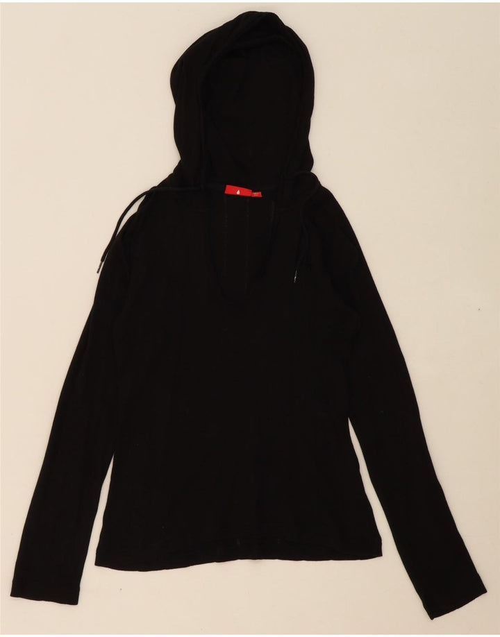 PUMA Womens Hoodie Jumper UK 10 Small  Black Vintage Puma and Second-Hand Puma from Messina Hembry 