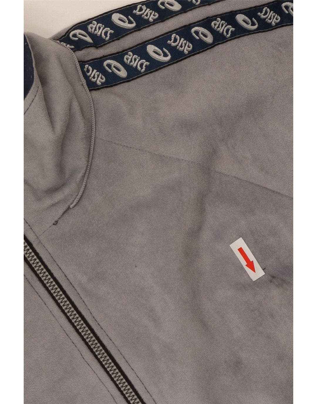 Jachetă de top pentru trening grafic ASICS pentru bărbați IT 50 Medium Bleumarin Colorblock