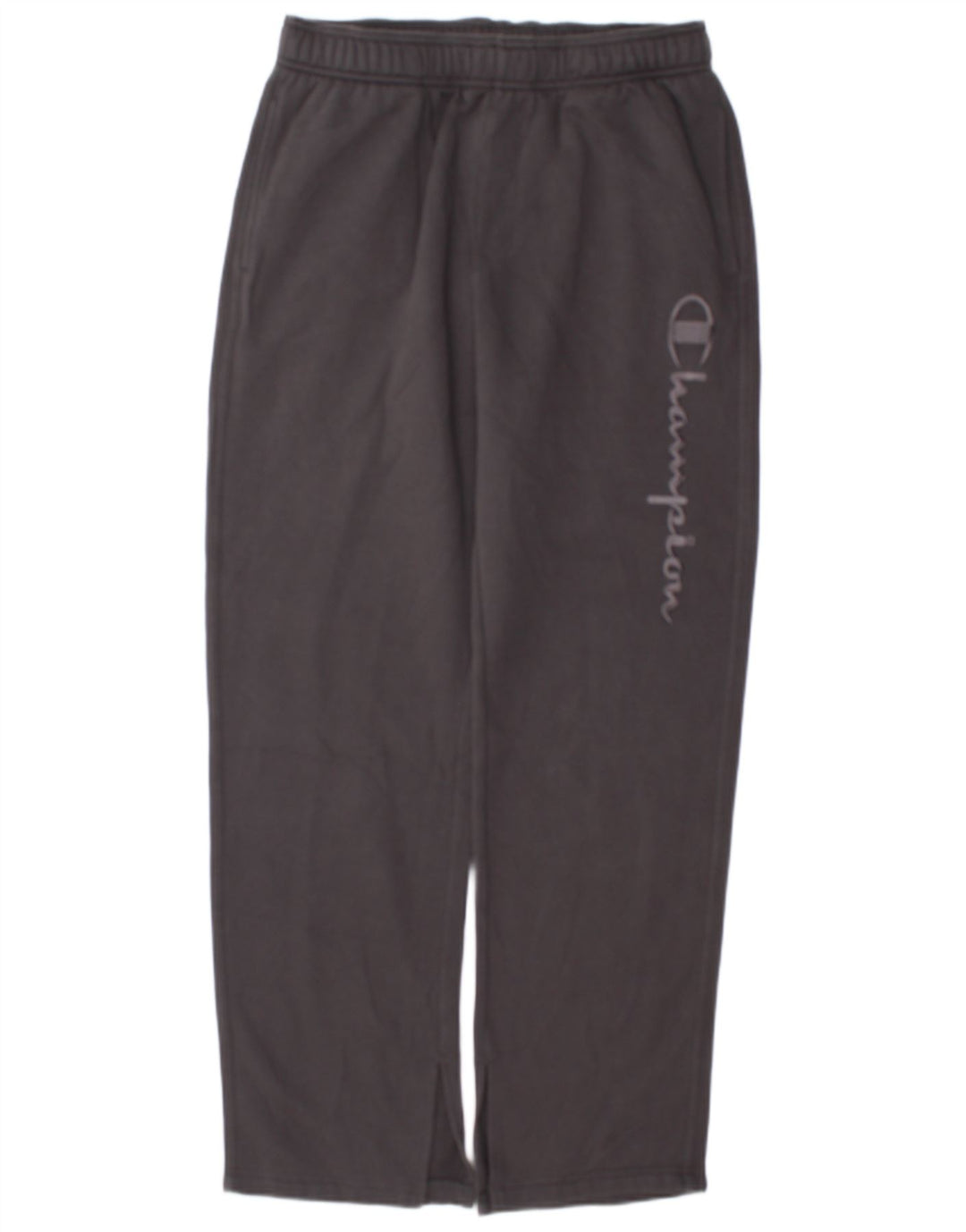 Pantaloni de trening cu grafic pentru femei Champion UK 14, bumbac gri mediu