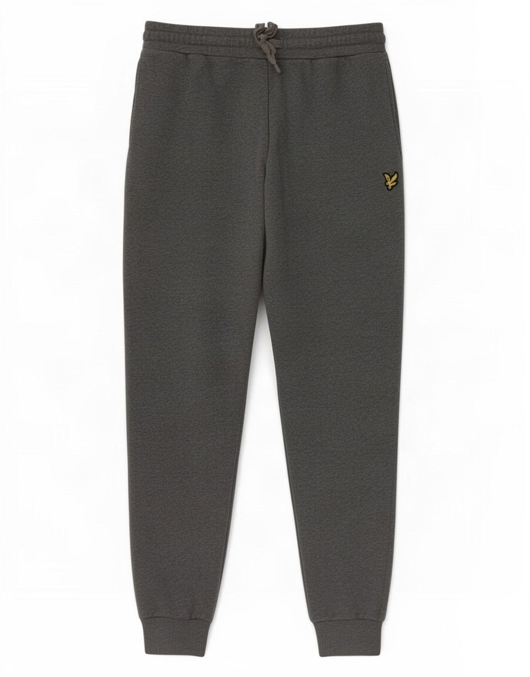 Lyle & Scott Pantaloni de trening pentru bărbați Joggeri din bumbac gri mediu