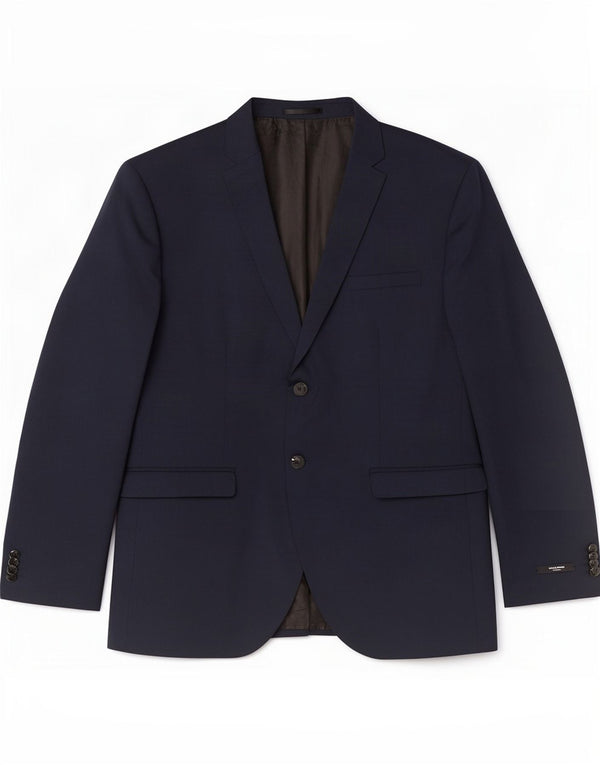 Jack & Jones Jachetă pentru bărbați cu 2 nasturi EU 56 3XL Poliester bleumarin