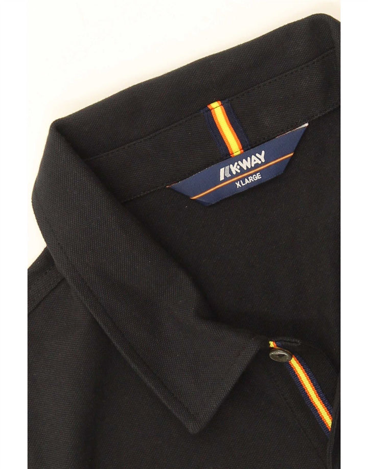 Tricou polo pentru bărbați K-Way XL negru
