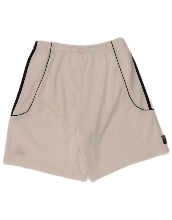 Adidas Mens Climalite Sport Shorts Medium White Polyester