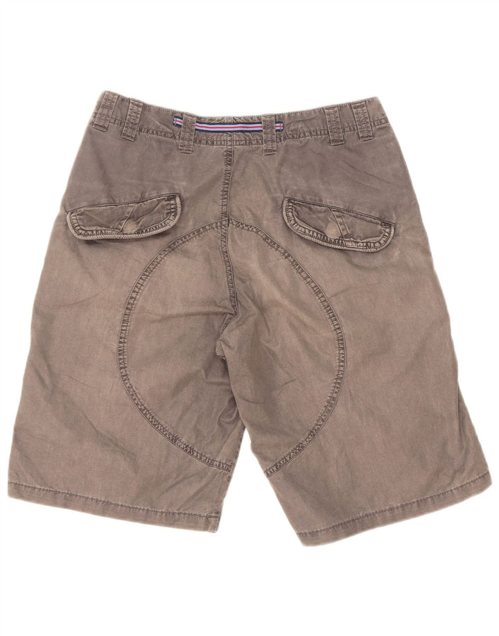 Pantaloni scurți chino pentru bărbați Zara EU 38 Small W30 Gri Poliester
