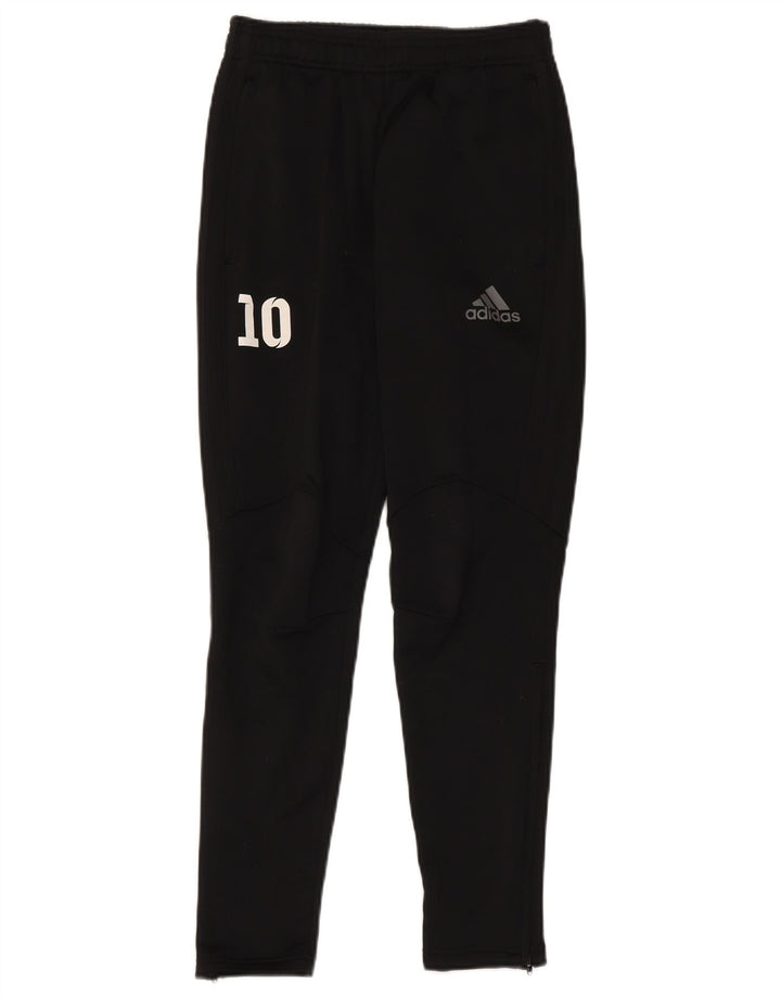 Pantaloni de trening Adidas pentru bărbați grafic XS poliester negru