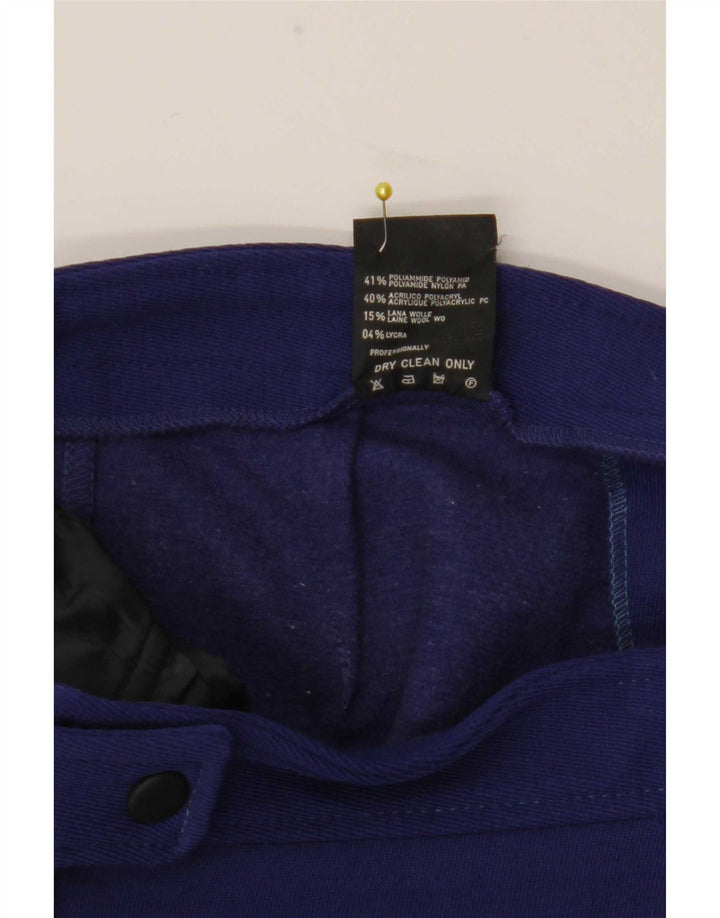 Elviana Pantaloni Windbreaker Femei Stirrup IT 46 Poliamidă Mare Albastru