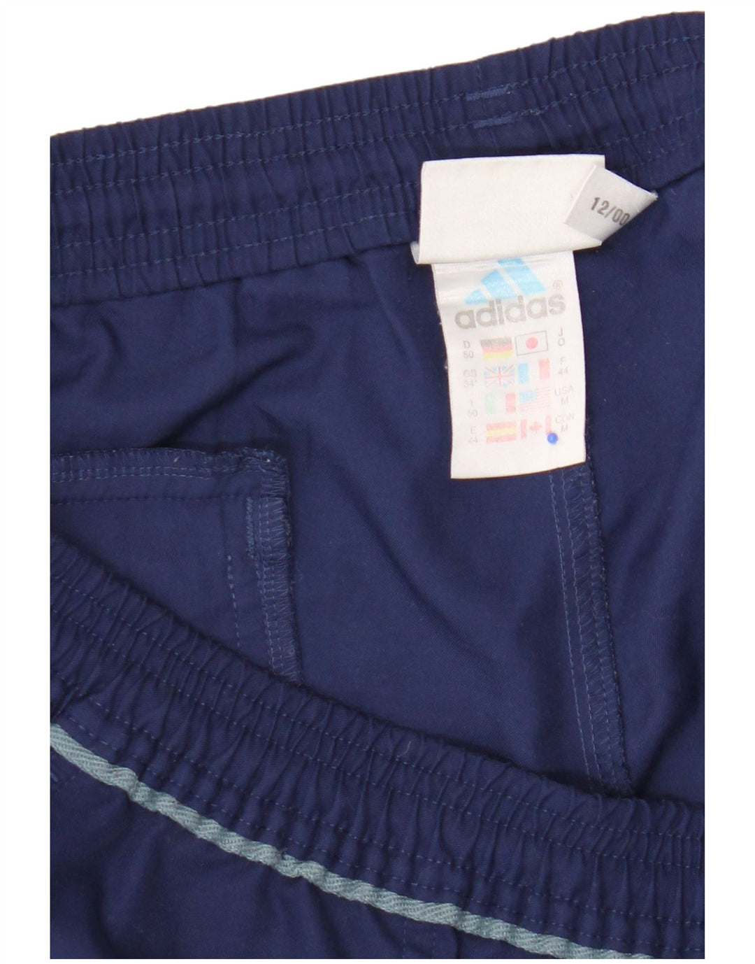 Pantaloni scurți de înot Adidas pentru bărbați, mari, albastru, poliester