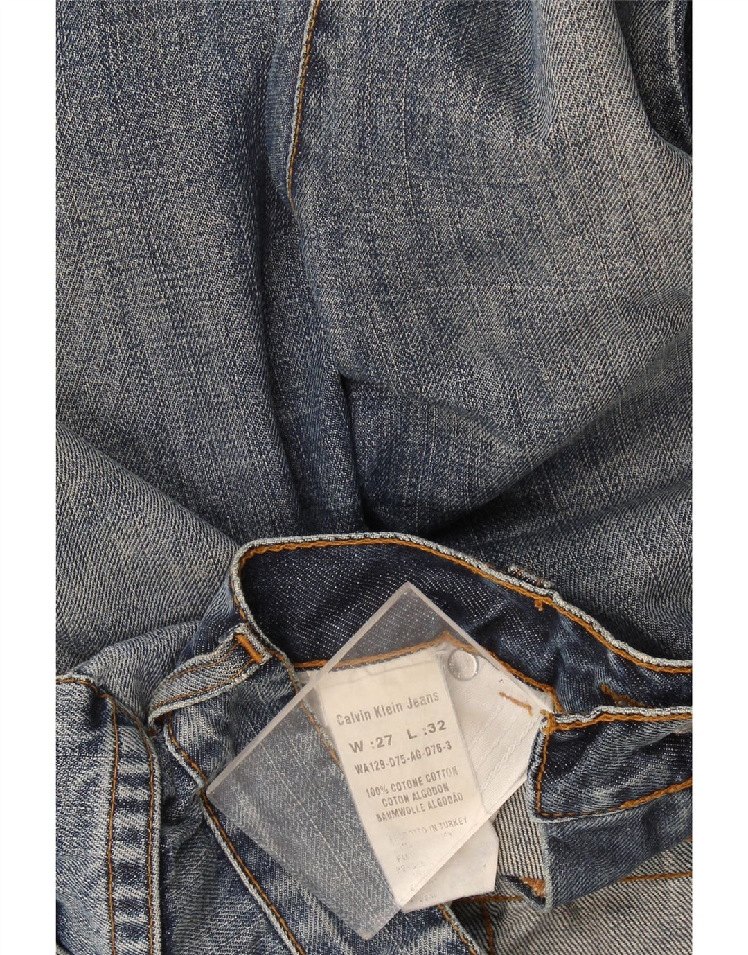 Blugi Bootcut Calvin Klein pentru femei W27 L27 Bumbac albastru