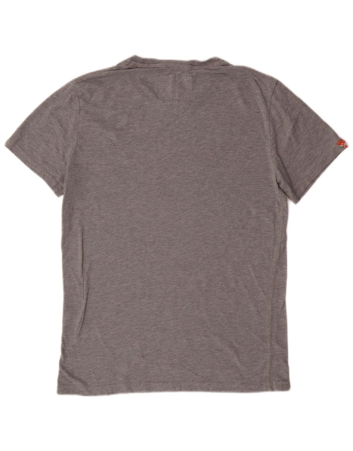 Tricou grafic pentru bărbați Superdry Top Medium Gri Poliester