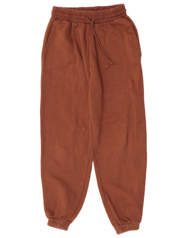 Pantaloni de trening pentru femei Zara Joggeri UK 12 Poliester maro mediu