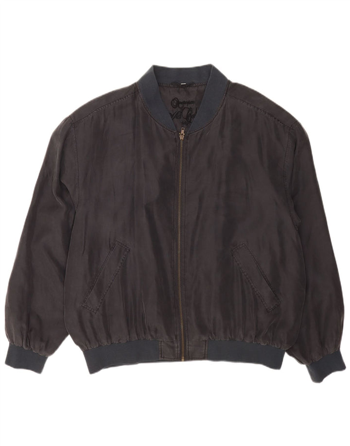 Bomber Vintage pentru bărbați UK 42 XL Bleumarin Clasic