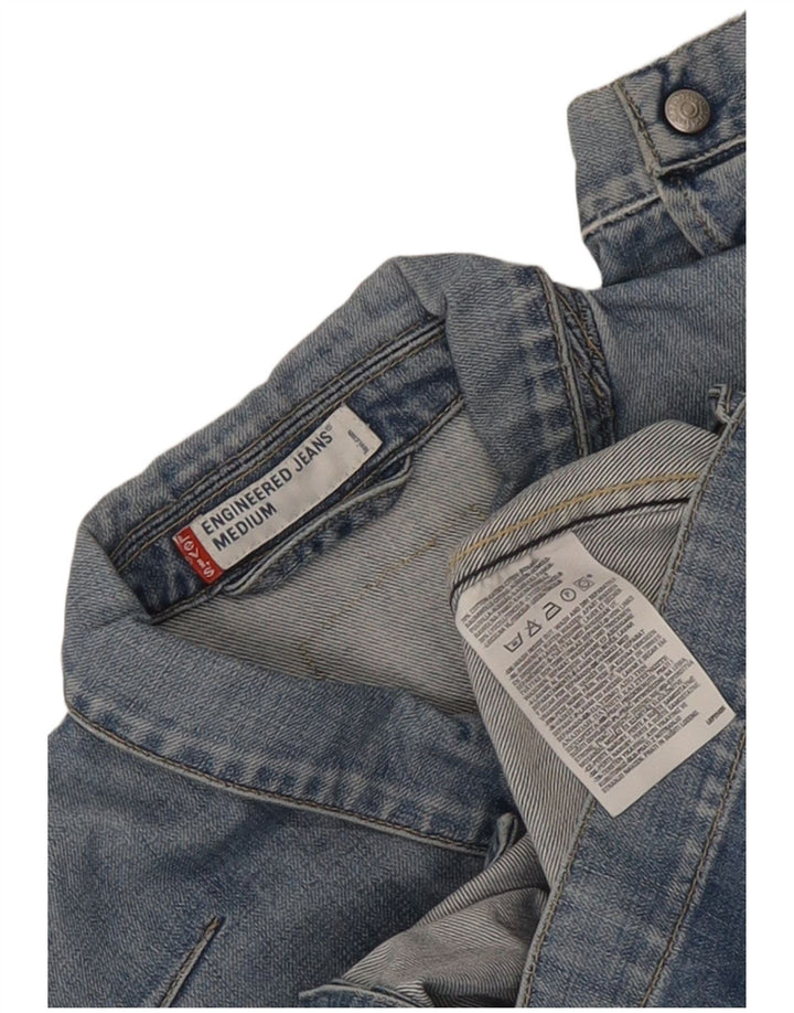 Jachetă Levi's Engineered Denim UK 14 Bumbac albastru mediu