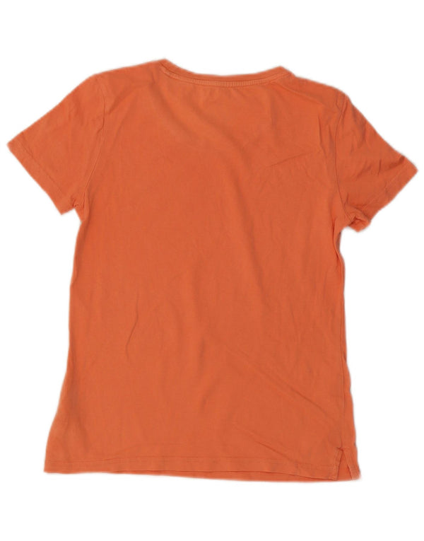 Tricou grafic Adidas pentru femei Top UK 8/10 Small Orange Bumbac