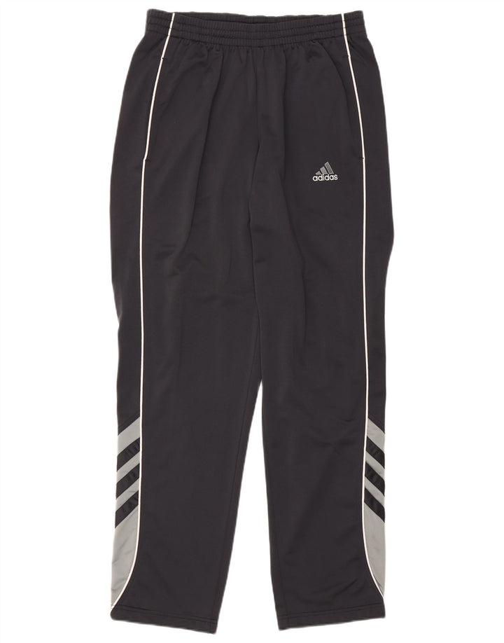 Pantaloni de trening Adidas pentru bărbați UK 40/42 Medium Black Colorblock Poliester