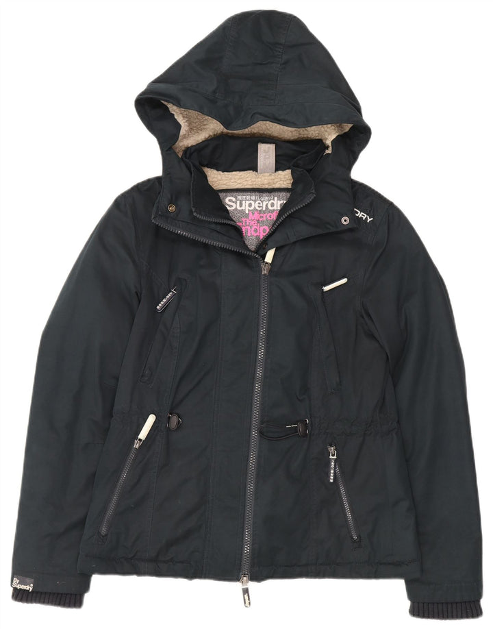 Jachetă Windbreaker The windparka pentru femei Superdry UK 16, mare, bleumarin