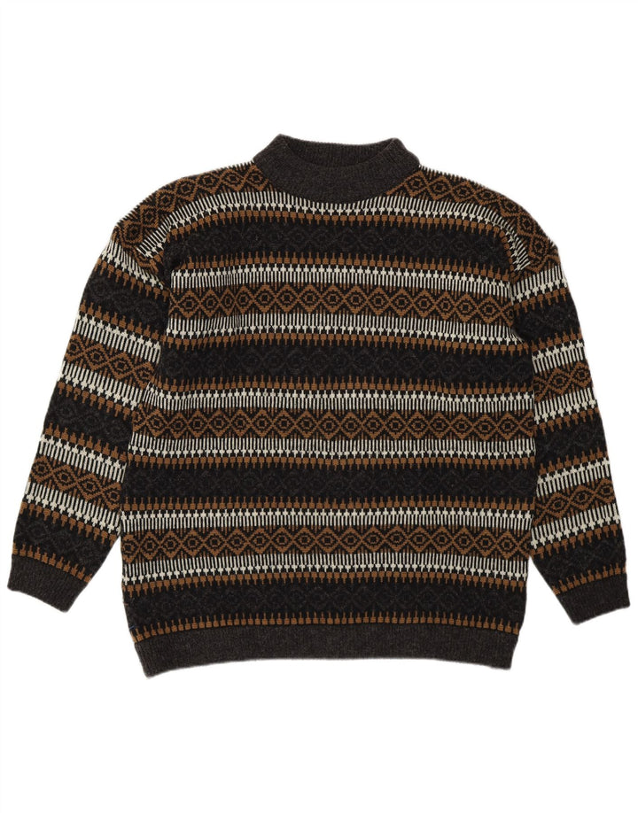 Esprit Pulover cu gât țestoasă pentru bărbați EU 36 Mic Multicolor Geometric