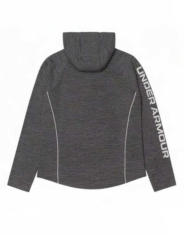 Top grafic cu mânecă lungă pentru femei Under Armour, 18 XL, gri, pete