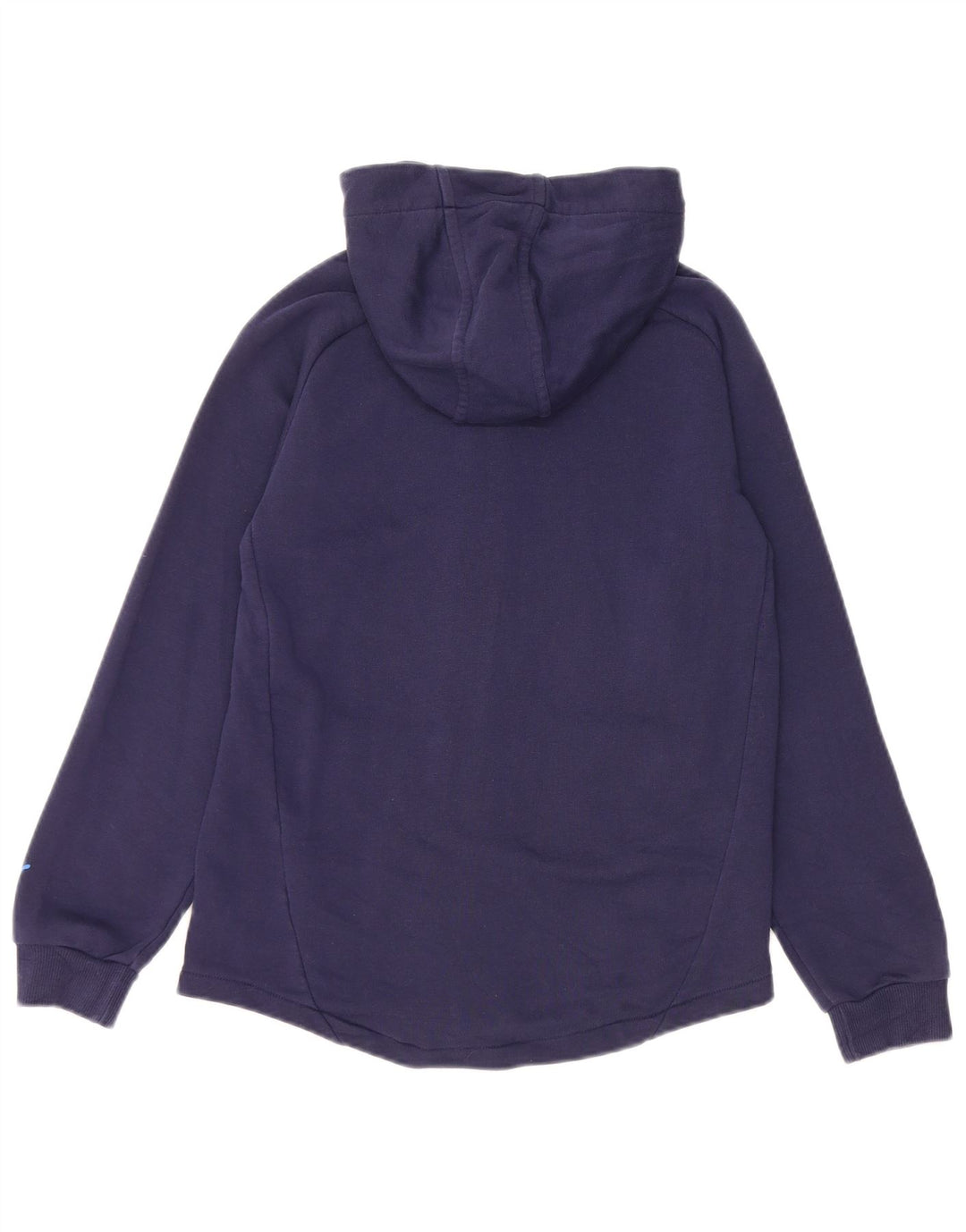 Pulover PUMA Graphic Zip Hoodie pentru băieți 11-12 ani, bumbac bleumarin