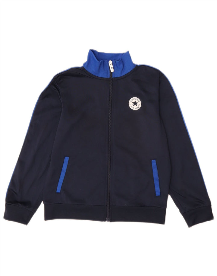 Jachetă de trening Chuck Taylor Converse pentru băieți 6-7 ani, mare, bleumarin