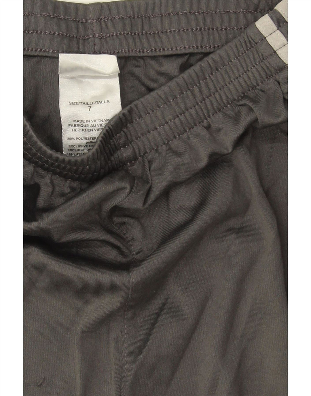 ADIDAS Boys Sport Shorts 6-7 Years  Grey Colourblock Polyester Vintage Adidas and Second-Hand Adidas from Messina Hembry 