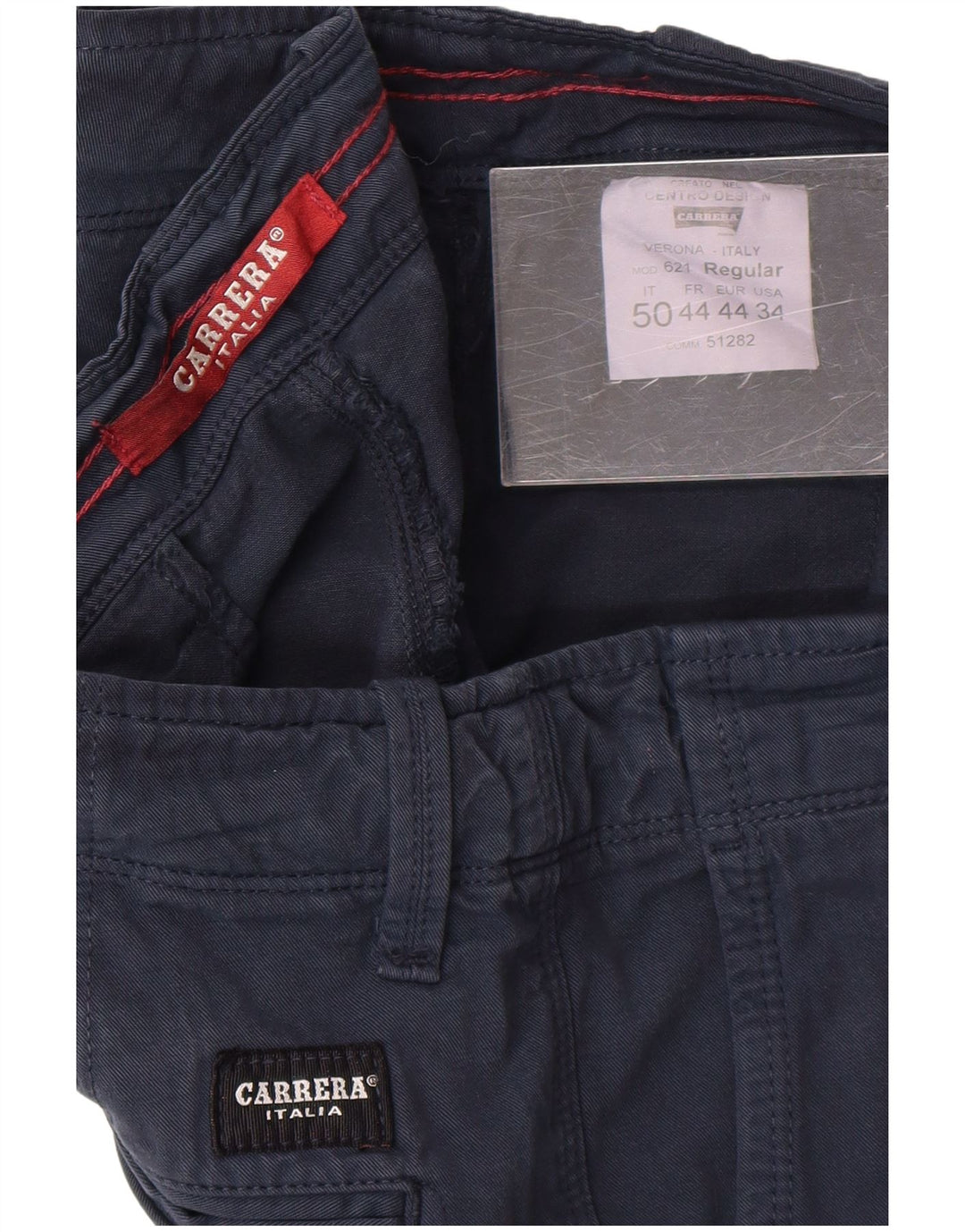 Pantaloni scurți chino pentru bărbați Carrera W34 Large Bleumarin