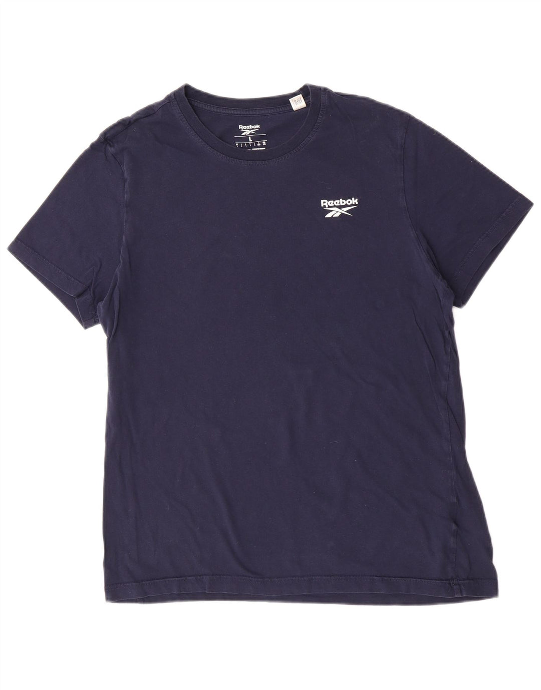 Tricou Reebok pentru bărbați Top mare din bumbac bleumarin