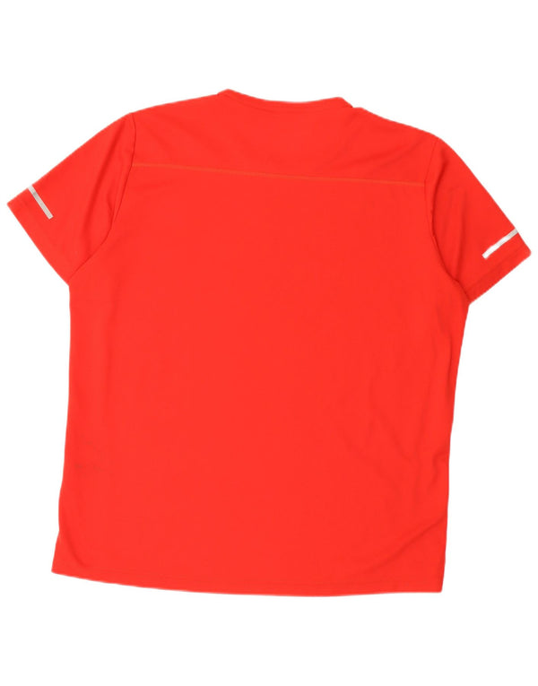 Tricou Adidas Climalite pentru bărbați Top XL poliester roșu