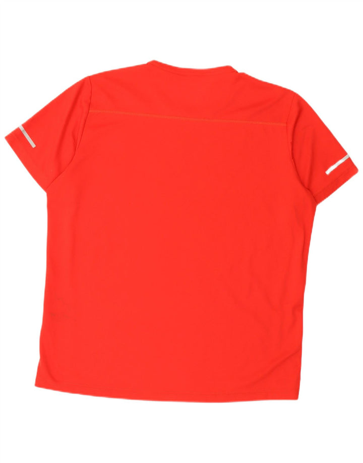 Tricou Adidas Climalite pentru bărbați Top XL poliester roșu