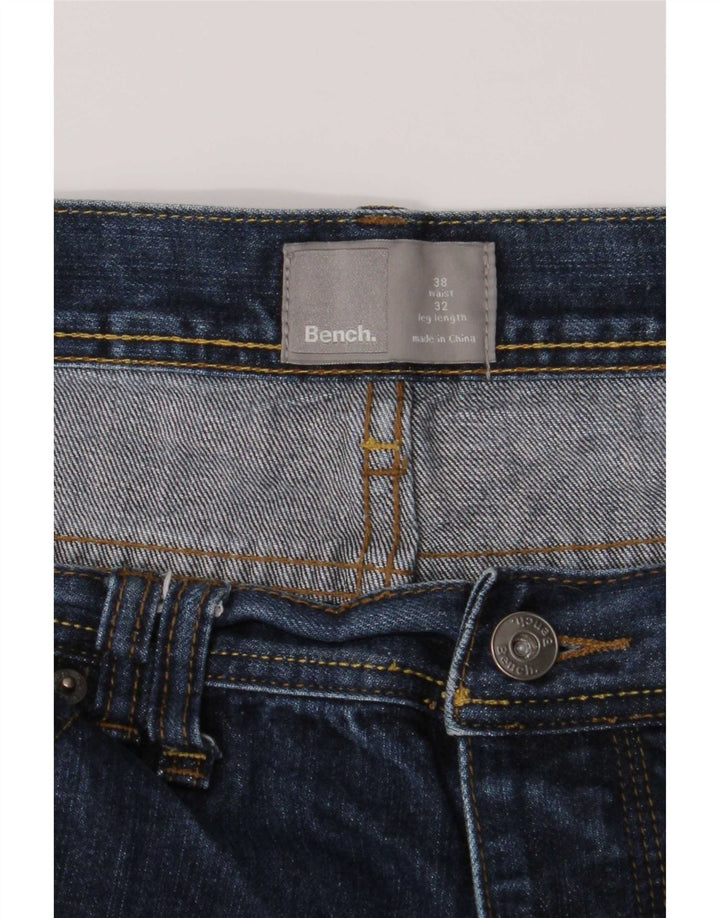 Jeans drept bărbați Bench W38 L32 Bumbac albastru