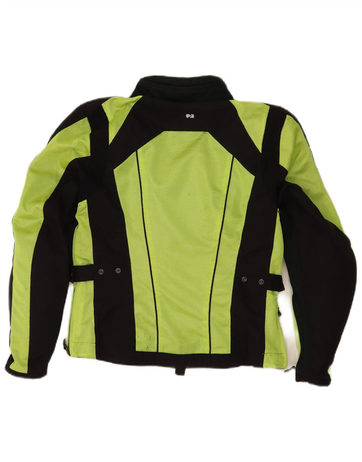 Jachetă Spidi Graphic Racer pentru femei UK 10 Mic, verde, poliester color bloc