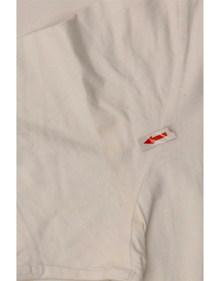Tricou pentru bărbați Adidas Top mare, alb, bumbac