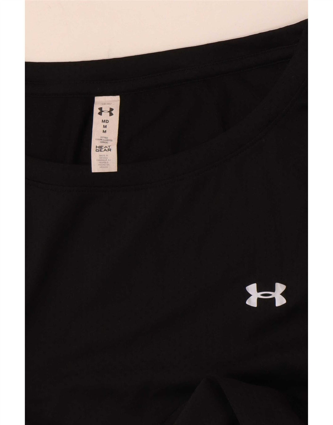 Top cu mânecă lungă Under Armour pentru femei Heat Gear UK 14 Medium Black