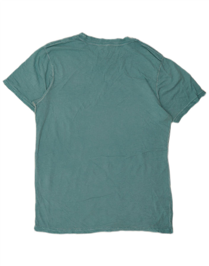 Tricou Hurley Premium Fit pentru bărbați Top din bumbac albastru mediu