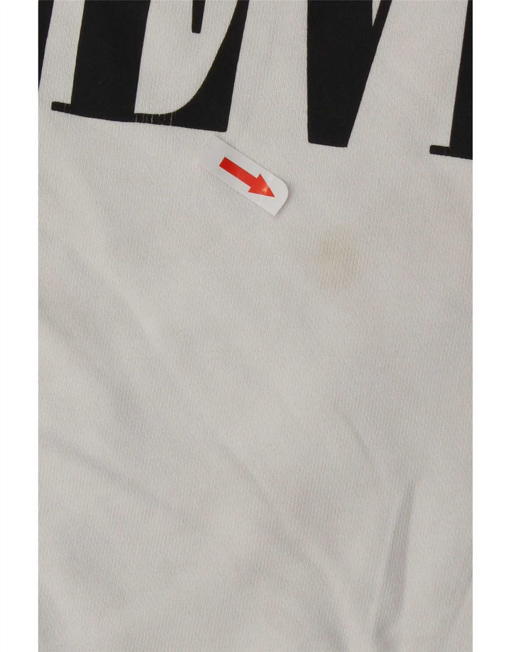 Pulover pentru bărbați Levi's Relaxed Graphic Pulover mic, alb, bumbac
