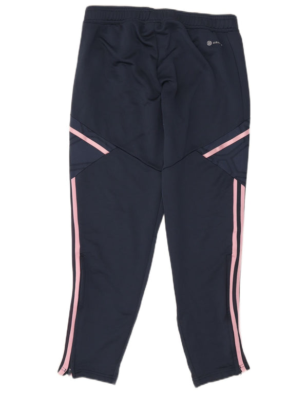 Pantaloni de trening Adidas pentru femei Arsenal UK 12/14 Medium Bleumarin