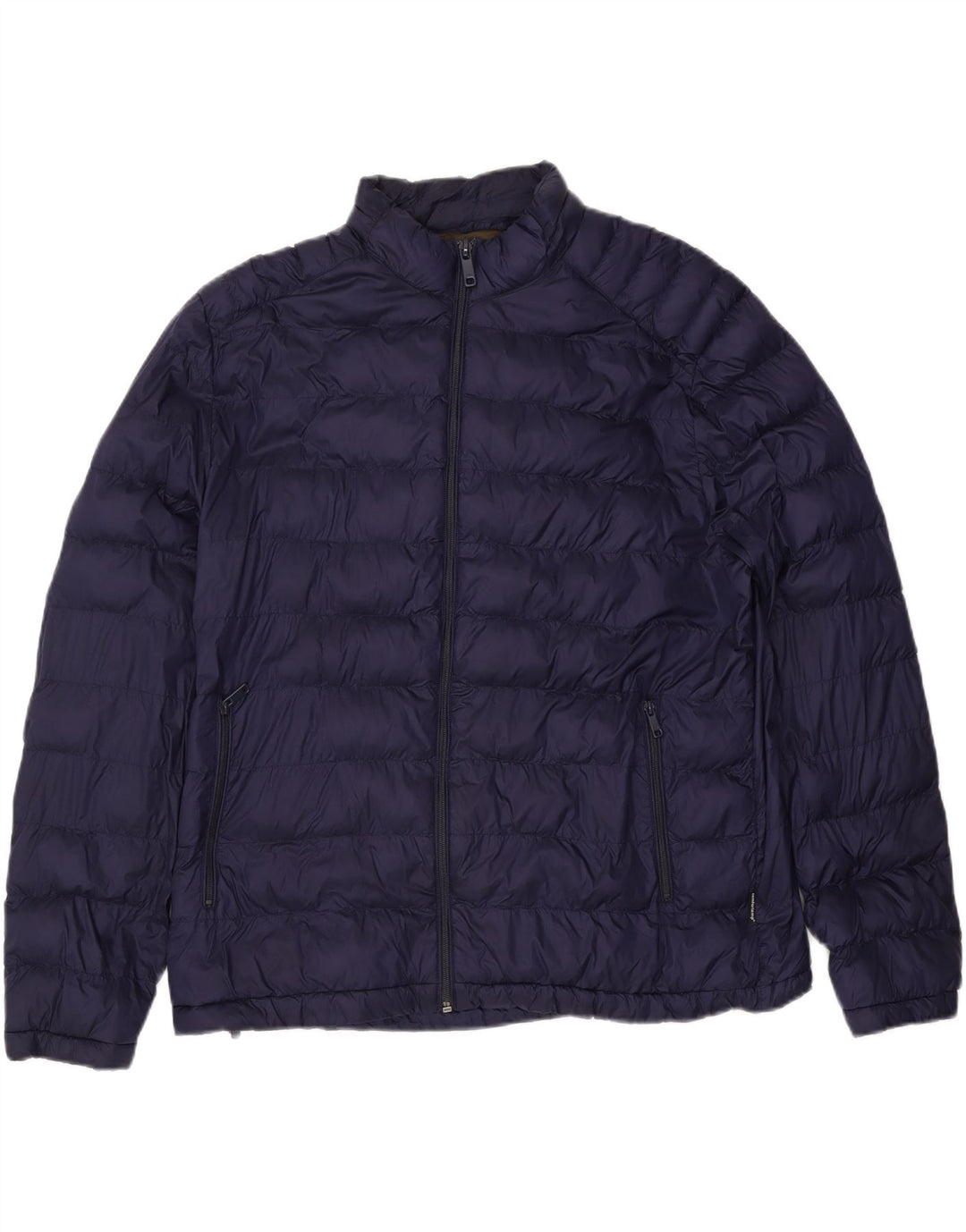 Jachetă căptușită pentru bărbați Zara UK 44 2XL Bleumarin Poliester
