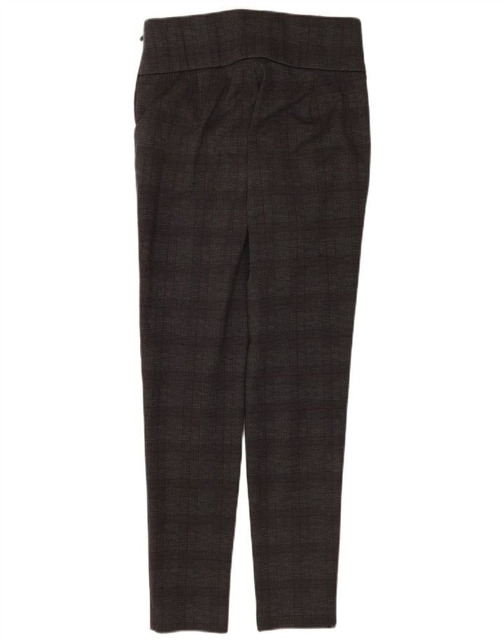 Leggings pentru femei Zara UK 12, gri mediu, carouri