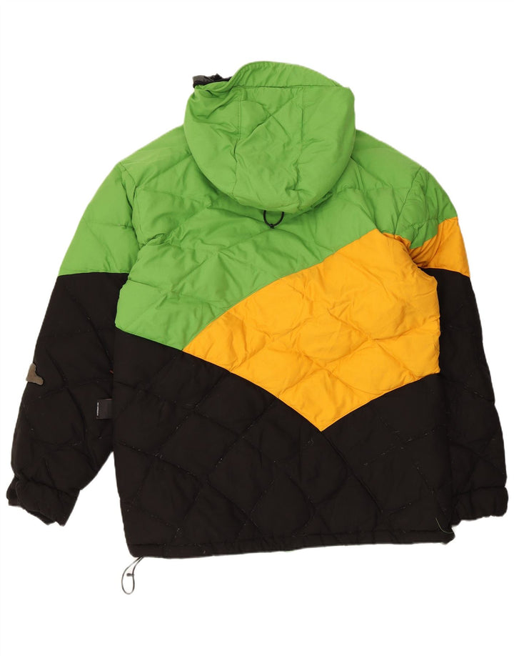 Jachetă căptușită cu glugă Quiksilver pentru bărbați UK 36, mic, multicoloră
