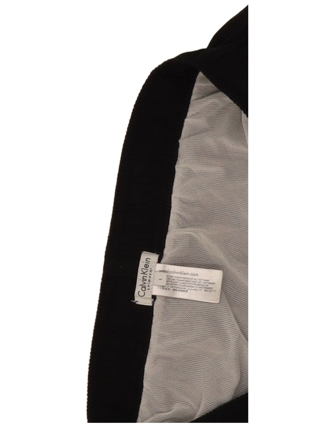 Pantaloni scurți de înot grafic Calvin Klein pentru bărbați, mari, negru, poliester color bloc