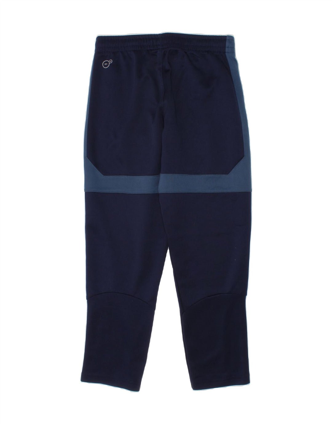 PUMA Boys Tracksuit Trousers 9-10 Years  Navy Blue Colourblock Polyester Vintage Puma and Second-Hand Puma from Messina Hembry 