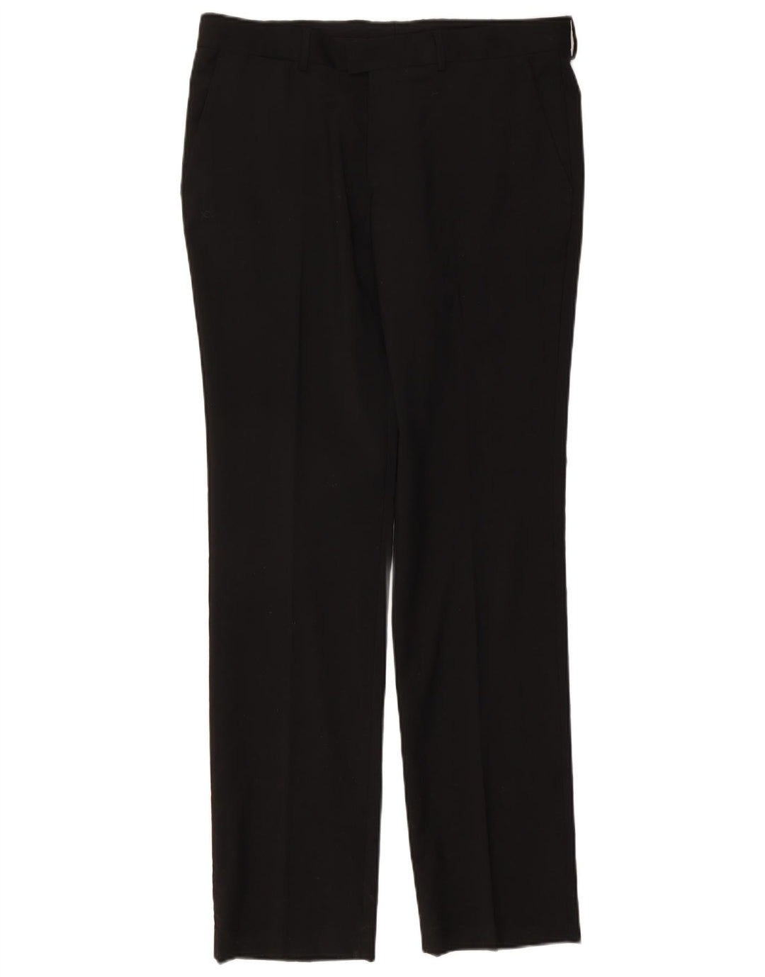Pantaloni de costum slim pentru bărbați Zara EU 44 Mari L34 L34 Poliester negru