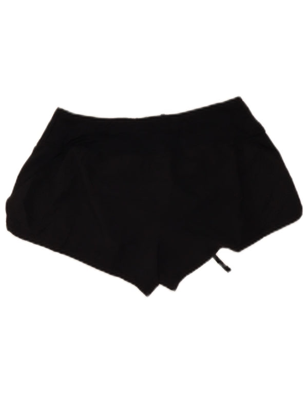 Pantaloni scurți sport Nike Dri Fit pentru femei UK 10, poliester negru mic