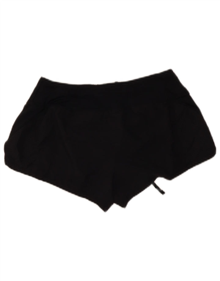 Pantaloni scurți sport Nike Dri Fit pentru femei UK 10, poliester negru mic