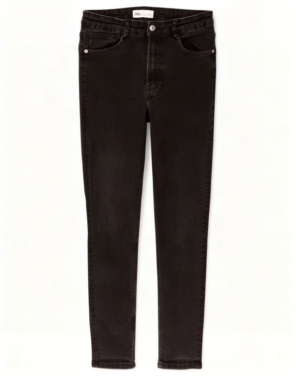 Zara Womens Skinny Jeans EU 40 Medium W30 L28 Black