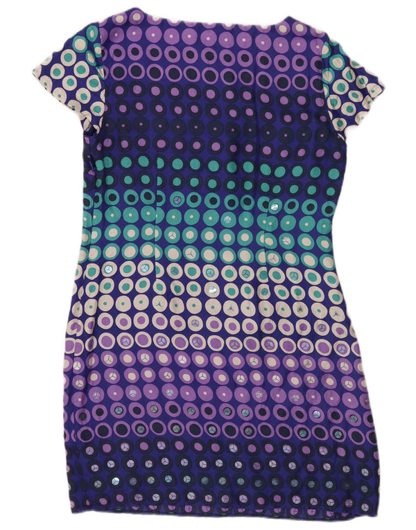 Rochie Boden pentru femei UK 12 Medium Multicolor Geometric Silk Modern