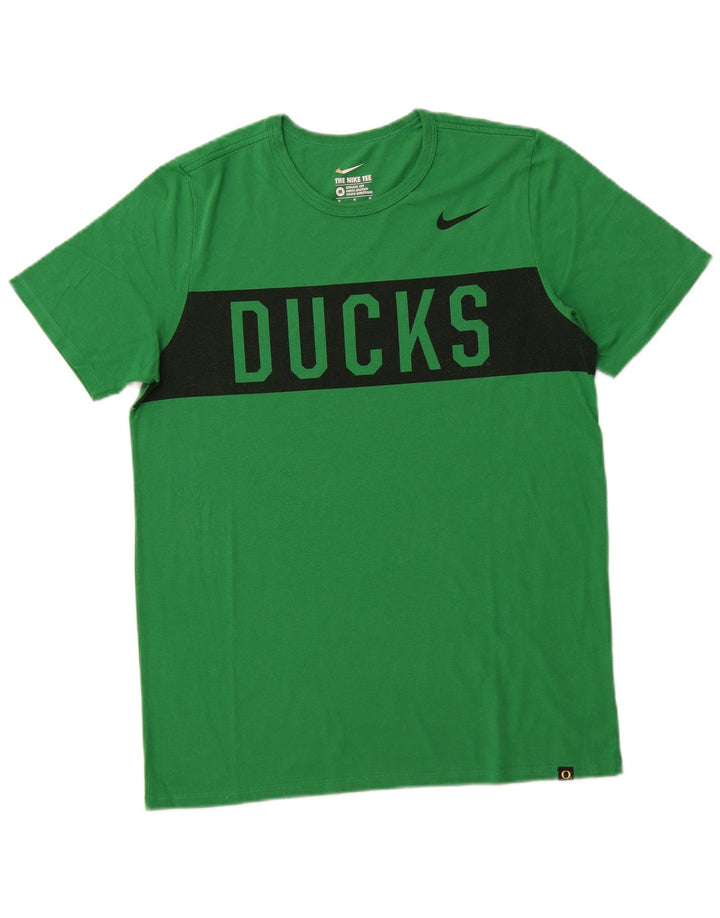 Tricou grafic NIKE pentru bărbați Oregon Ducks Top verde mediu colorblock